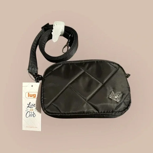 Lug Coupe SE Convertible Crossbody Bag - New with Tags - Black - Picture 2 of 5